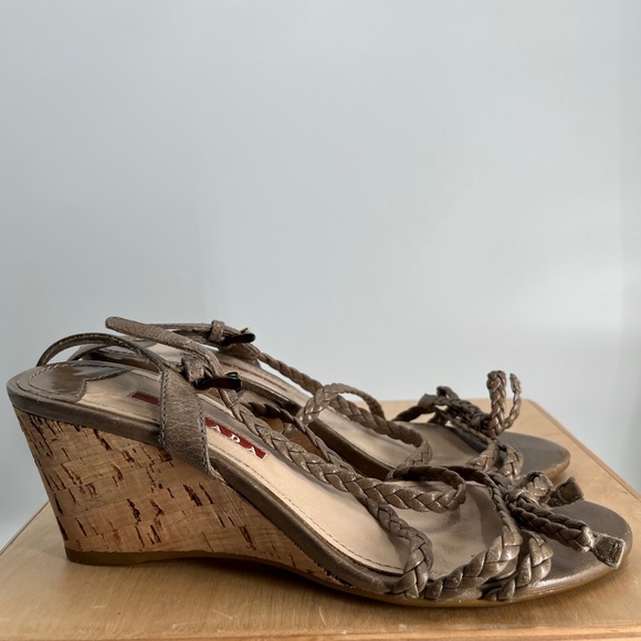 Prada wedges size 36.5 - Picture 4 of 7